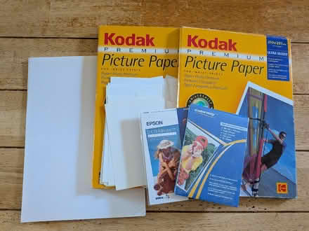 Photo of free Photo and postcard paper for printer (Shippon OX13) #1