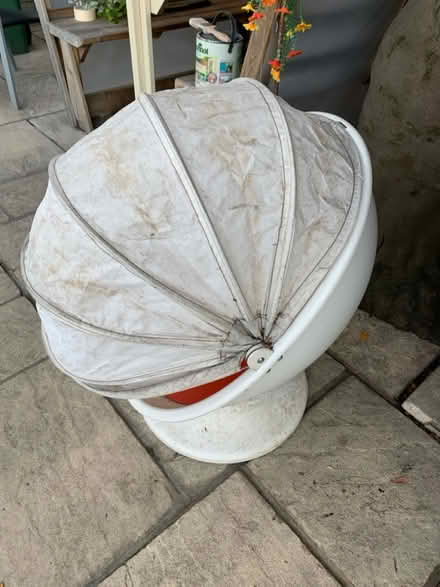 Photo of free IKEA kids egg swivel chair (Wallington SM6) #2