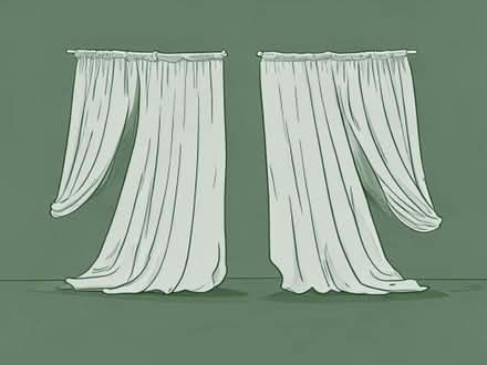 Photo of free Pair of Pink Velvet Curtains (East Runton NR27) #1