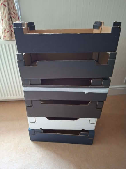 Photo of free 6 strong cardboard boxes (Bilton HG1) #2
