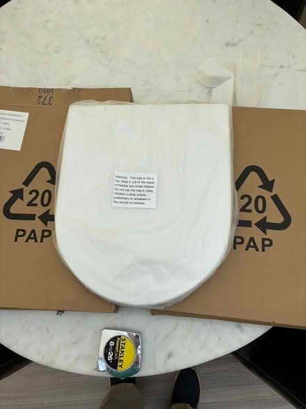 Photo of free Toilet seats, Top Fix, new (Letchworth Manor Park SG6) #1