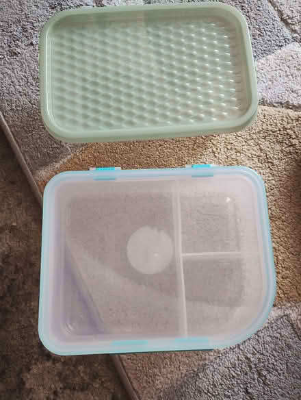 Photo of free Plastic storage boxes (Crowthorne RG45) #2