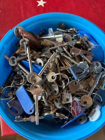 Photo of free Tub of Keys (Carlton Colville NR33) #1