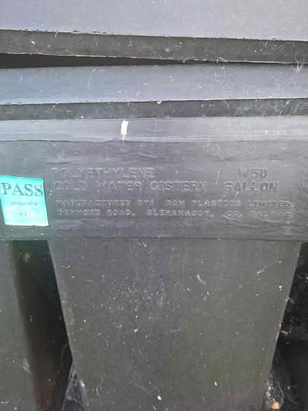 Photo of free Large water cisterns x 3 (Tallaght) #3