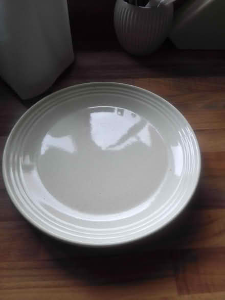 Photo of free 3 x light green dinner plates (Killamarsh S21) #1