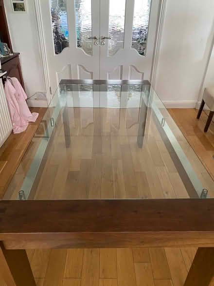 Photo of free Glass dining table (Walkinstown) #2