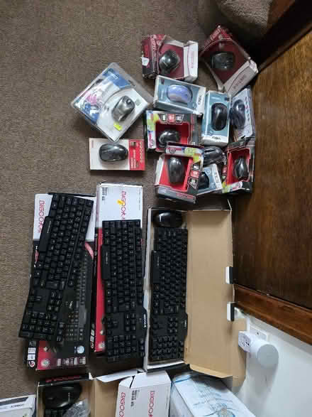 Photo of free 9 Keyboards and 11 mouse approx (Broughton Park M8) #2