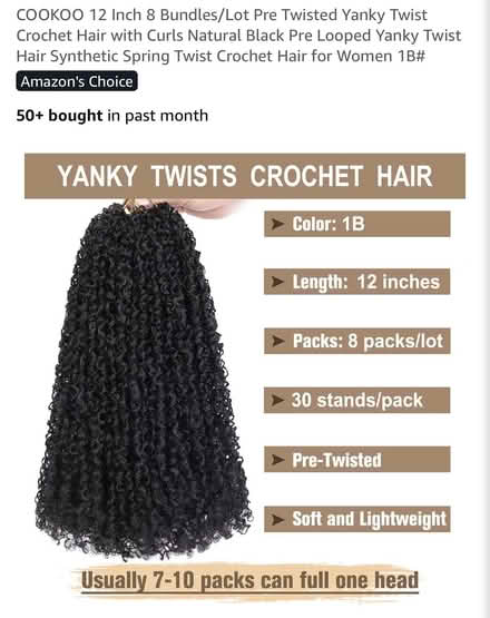 Photo of free Spring Twists Crochet Extensions (Brightwood NW (off of Georgia)) #1