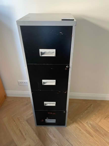 Photo of free Filing cabinet with 4 drawers (KT2, Kingston upon thames) #1