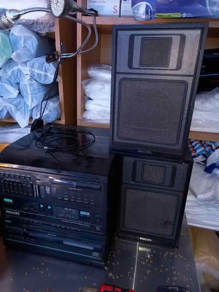 Photo of free Retro radio CD tape recod player (Shepshed LE12) #2