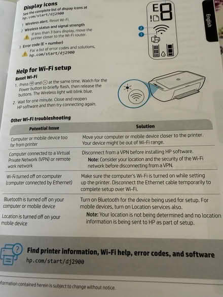 Photo of free HP DESKJET 2900 4-in-1 printer (Horsell GU21) #3