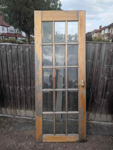 Photo of free Interior wood and glass door (Morden, SM4) #1