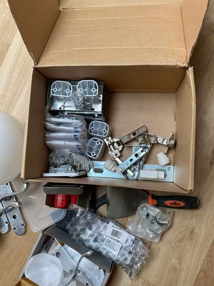 Photo of free Box of assorted repairs/maintenance items (Priorslee TF2) #2