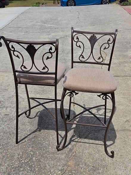 Photo of free 2 Bar stools (Lawrenceville) #1