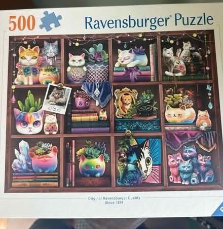 Photo of free Puzzle. 500 pieces (Burlington) #1