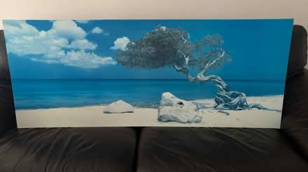 Photo of free IKEA beach scene canvas (Oxted) #1