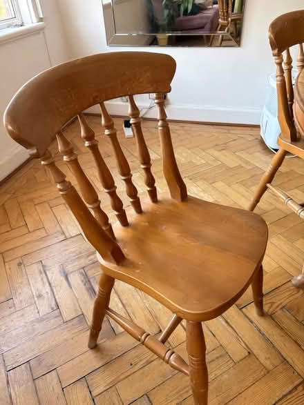 Photo of free Oak table plus 6 chairs (Lee SE12) #3