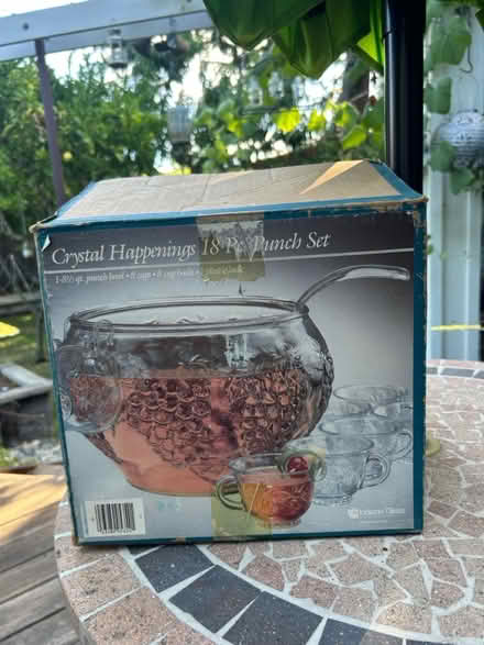 Photo of free Punch bowl set (Menlo Park) #1