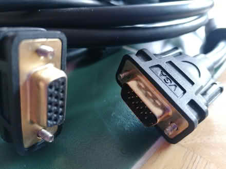 Photo of free HDMI and VGA cables (Stirchley B30) #2