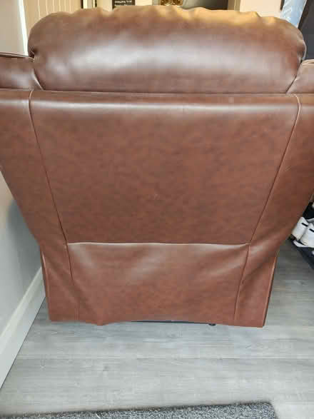Photo of free Lazy Boy Dark Brown Leather Arm Chair (Clewer New Town SL4) #3