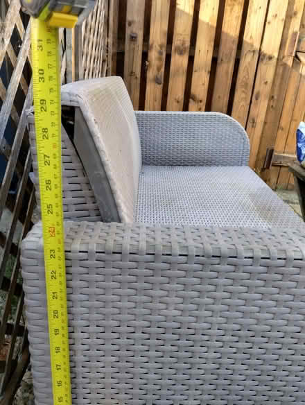 Photo of free Bench, Faux Rattan, The Range. (Burnham On Sea TA8) #2