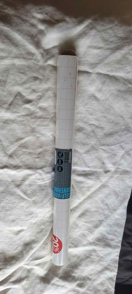Photo of free Clear sticky back plastic (Marsh LA1) #1