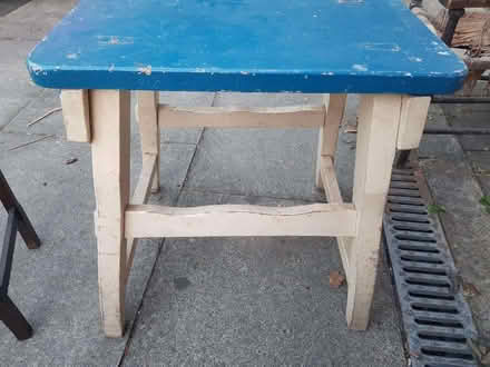 Photo of free 2 wooden stools (Timperley WA15) #3