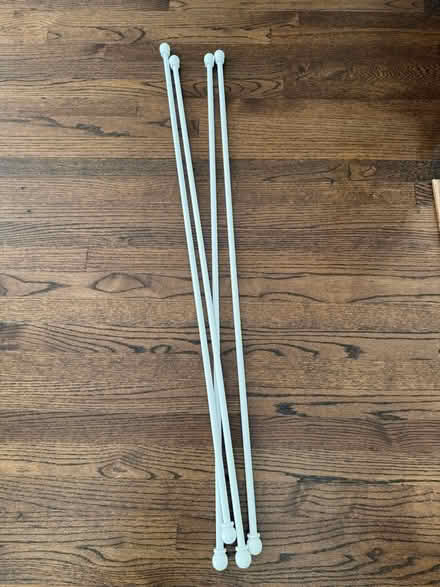 Photo of free 33” Wooden Curtain Rods (North Cleveland Park) #1