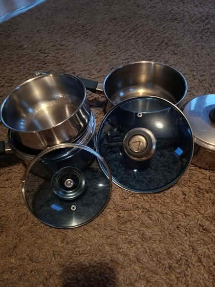 Photo of free Set of saucepans+one (Hayling Island PO11) #2