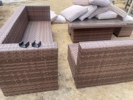 Photo of free Rattan garden furniture (Shepperton TW17) #4