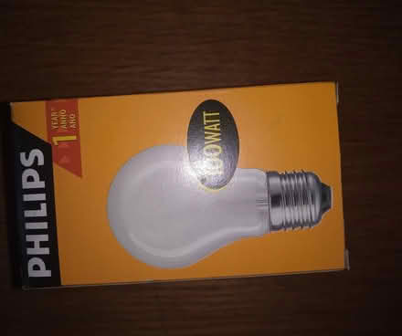 Photo of free 2 new Philips 100W Light Bulbs (City Centre S1) #2