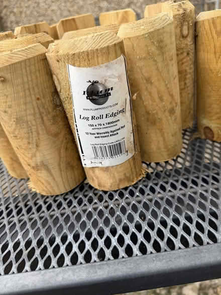 Photo of free Log rolls 15cm high x 180 cm (Shirley, Croydon CR0) #2
