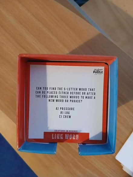 Photo of free Professor Puzzle A Day 365 Puzzles (East Ipswich IP4 5T.) #1