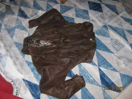 Photo of free Leather jacket (Blackford Bridge BL9) #1