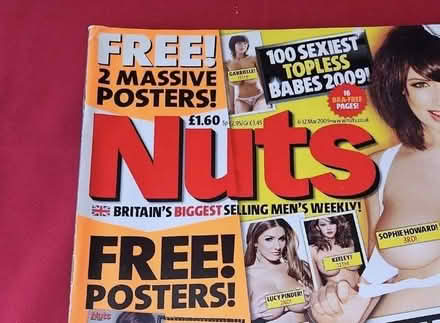 Photo of Nuts magazines (Threemilestone TR3) #1