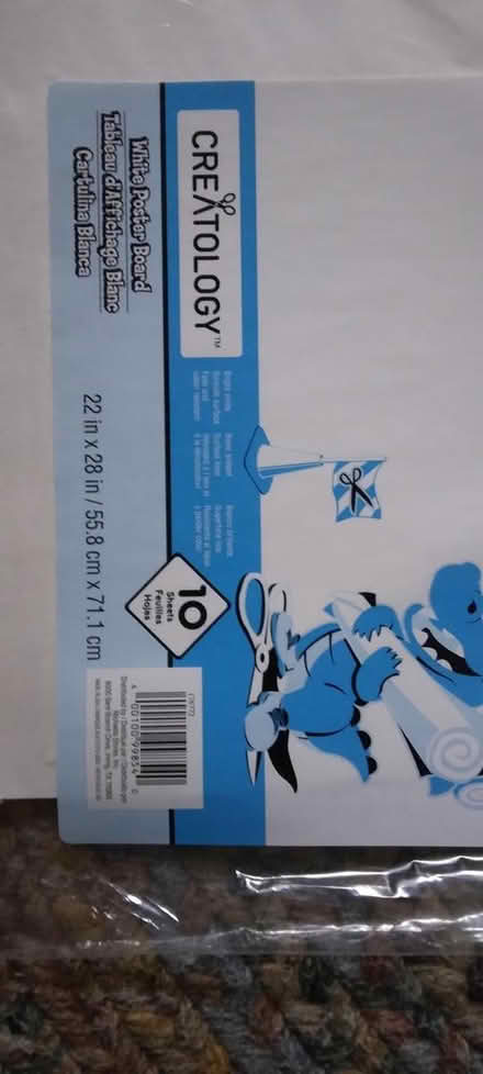 Photo of free White Poster Board (Hyde Park, near Greenfields) #1