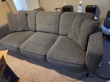 Photo of free Grey couch (Kerns) #2