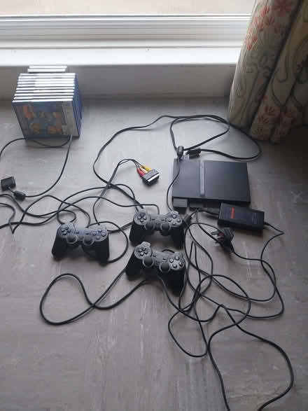 Photo of free PlayStation 2 with games and 3 controllers (Bowthorpe NR5) #1