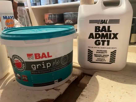 Photo of free Tiling adhesive and additives (Summertown OX2) #1