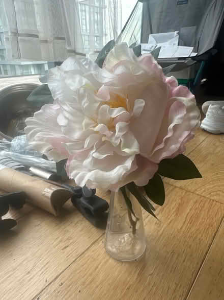 Photo of free artificial plant with vase (east village E20) #1