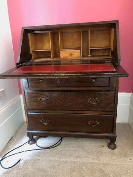 Photo of free Vintage Edwardian desk (Gospel Oak NW5) #2