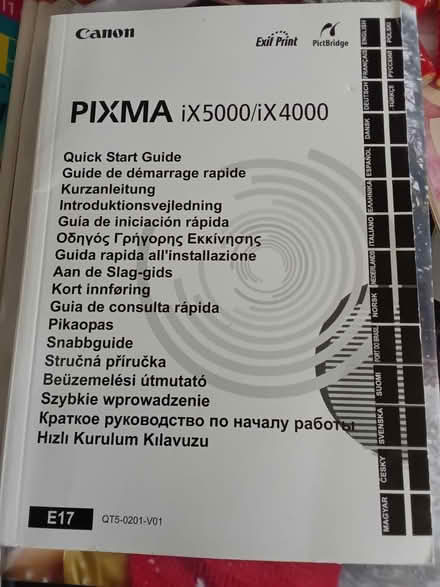 Photo of free Inkjet printer manual (East Kilbride G74 3) #1