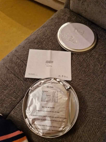 Photo of free Clay imprint tin (Wildridings RG12) #1