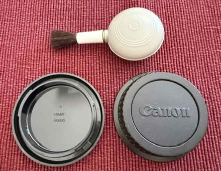 Photo of free Camera Lens Cap, Dust Brush (Cupertino - DeAnza and 280) #1