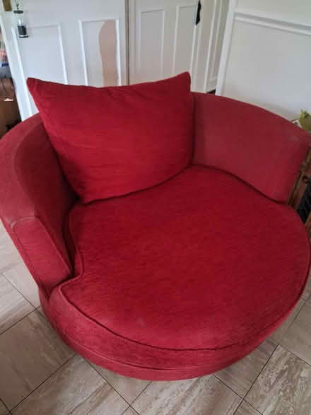 Photo of free Red Cuddle Chair (Colchester CO4) #1