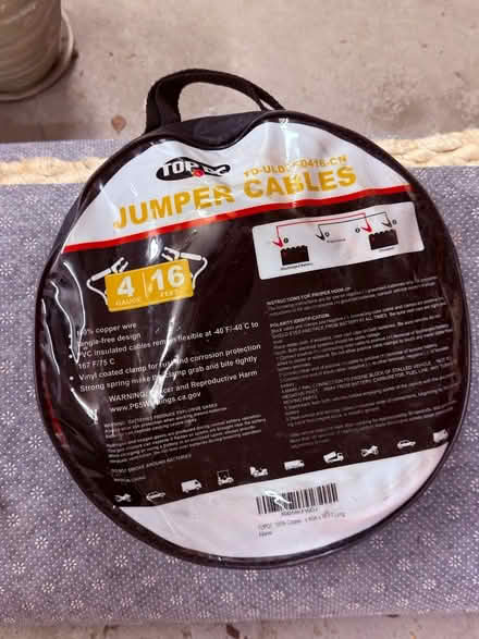 Photo of free Jumper cables (Pollard Rd & More Ave) #1