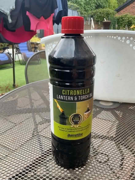 Photo of free Citronella lantern & torch oil (Arnold, NG5) #1