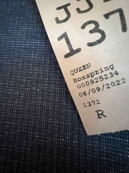 Photo of free Queen-size box spring (Adams Morgan) #3