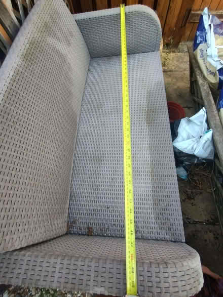 Photo of free Bench, Faux Rattan, The Range. (Burnham On Sea TA8) #1