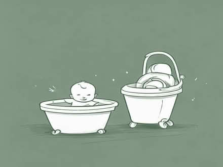 Photo of Baby bath and car seat (New Town CO1) #1
